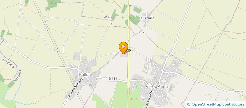 localisation de l'entreprise TRANSPORTS MULTI SERVICES ET DEVELOPPEMENT à CIRE D'AUNIS