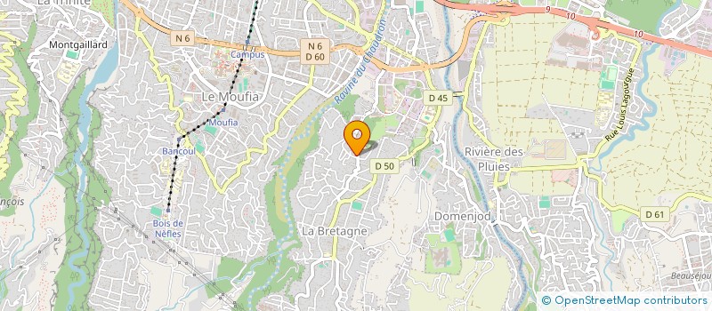 localisation de l'entreprise TRANSPORTS N.G.A à SAINT-DENIS