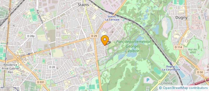 localisation de l'entreprise TRANSPORTS NELIA PRESTIGE  STAINS