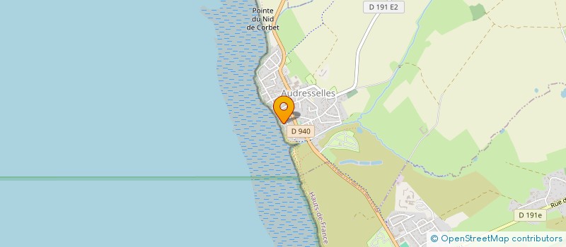 localisation de l'entreprise TRANSPORTS NICOLAY FABIEN  AUDRESSELLES