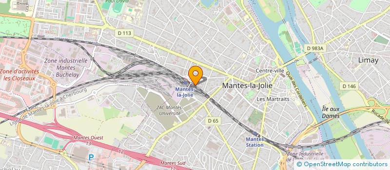 localisation de l'entreprise TRANSPORTS NOA  MANTES-LA-JOLIE