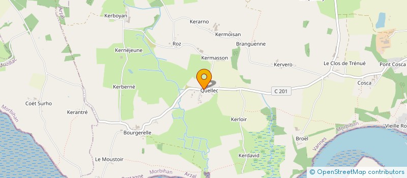 localisation de l'entreprise TRANSPORTS NOGUET à MUZILLAC