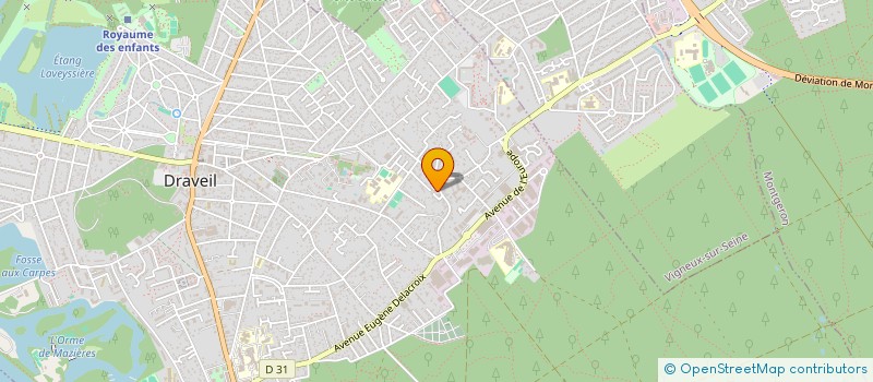 localisation de l'entreprise TRANSPORTS NOLE à DRAVEIL