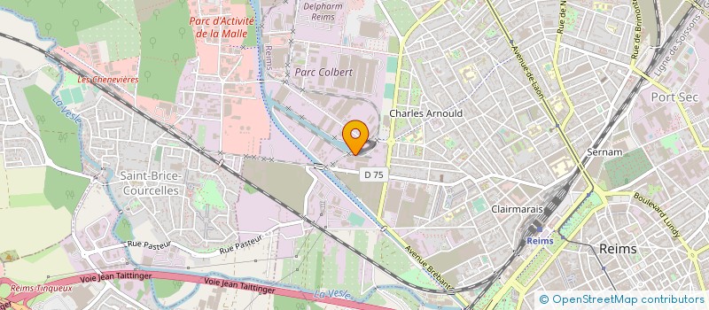 localisation de l'entreprise TRANSPORTS NOSENZO à REIMS