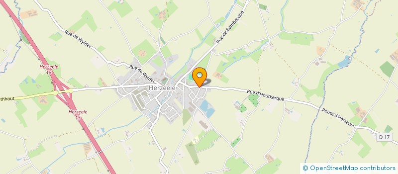 localisation de l'entreprise TRANSPORTS NOVELLE SERVICES  HERZEELE