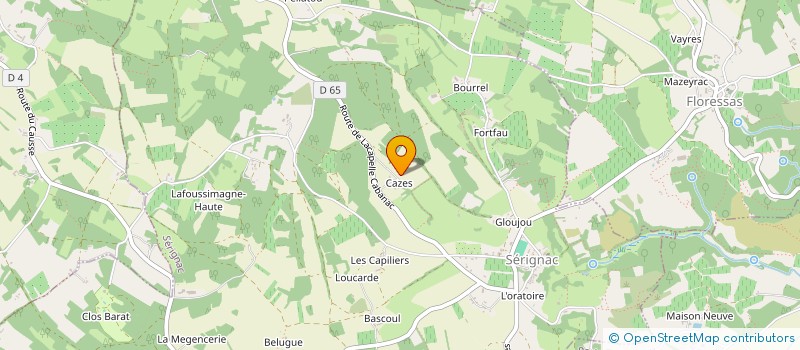localisation de l'entreprise TRANSPORTS OPIGEZ à PUY-L EVEQUE