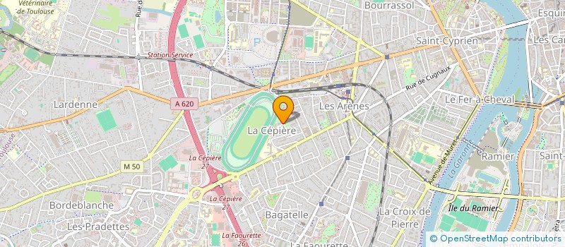 localisation de l'entreprise TRANSPORTS OUCHENANE à TOULOUSE
