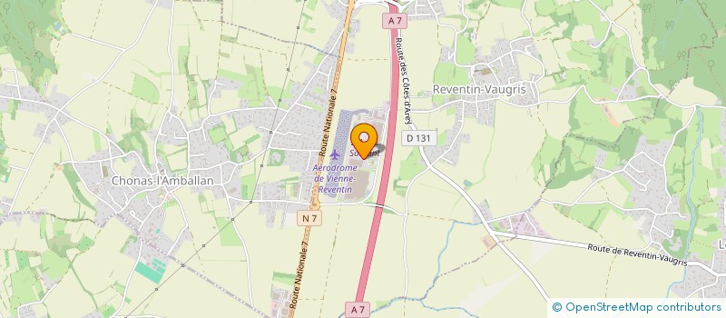 localisation de l'entreprise TRANSPORTS P O SCANDEX à REVENTIN-VAUGRIS