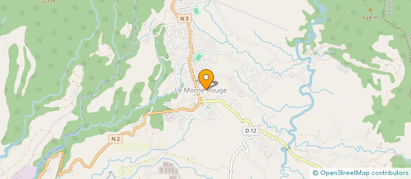 localisation de l'entreprise TRANSPORTS PAR CAMIONS AU NORD à LE MORNE-ROUGE