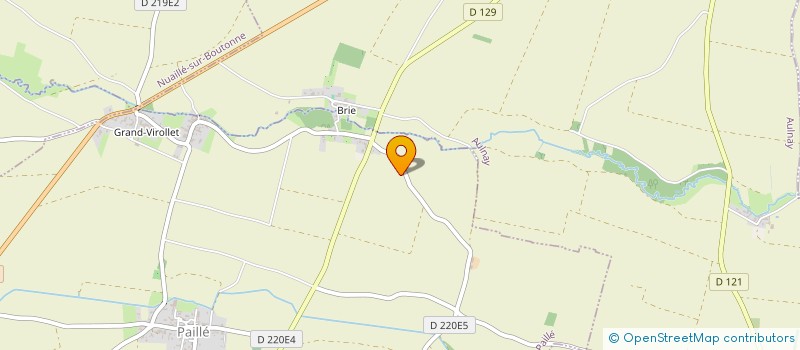 localisation de l'entreprise TRANSPORTS PARCELIER SARL à AULNAY