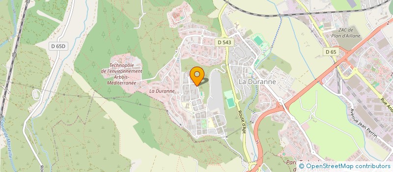 localisation de l'entreprise TRANSPORTS PARONETTO REMY à AIX-EN-PROVENCE