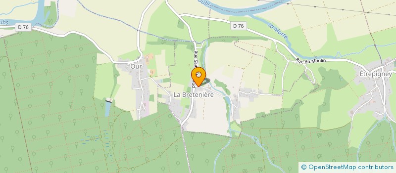 localisation de l'entreprise TRANSPORTS PASSARD  LA BRETENIERE