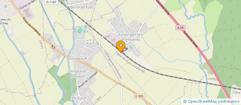 localisation de l'entreprise TRANSPORTS PASTEUR  COLLONGES-ET-PREMIERES