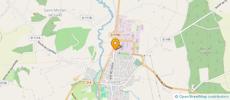 localisation de l'entreprise TRANSPORTS PAUL PIAT  SAINT-PIERRE-EN-AUGE