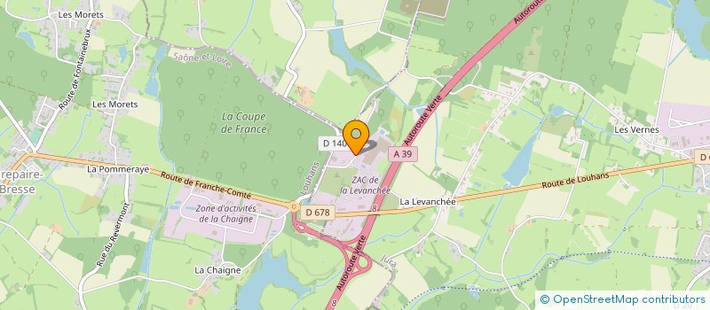 localisation de l'entreprise TRANSPORTS PAULIN à COURLAOUX