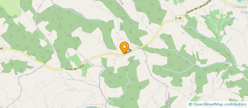 localisation de l'entreprise TRANSPORTS PAULUS  PIQUECOS