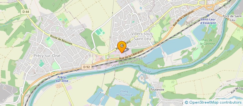localisation de l'entreprise TRANSPORTS PAYEN à VILLERS-SOUS-SAINT-LEU