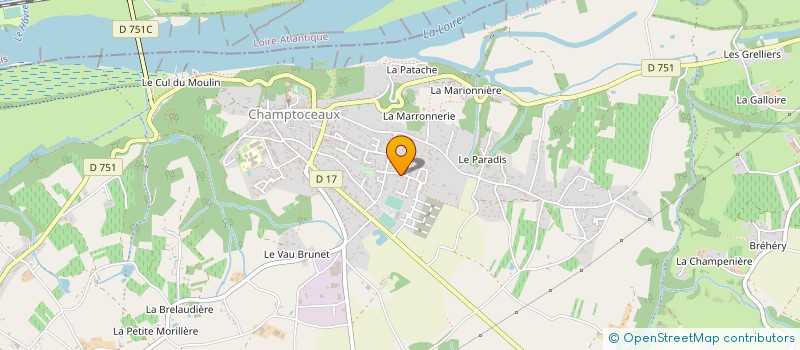 localisation de l'entreprise TRANSPORTS PEIGNE W  OREE-D'ANJOU