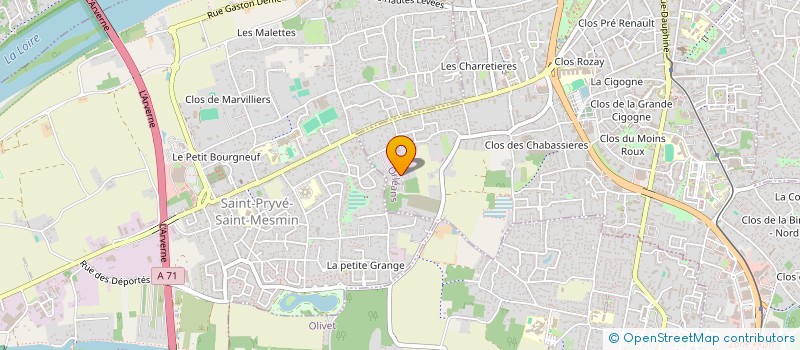 localisation de l'entreprise TRANSPORTS PERINEAU à ORLEANS