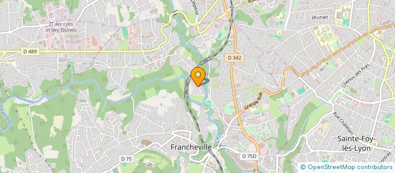 localisation de l'entreprise TRANSPORTS PERROT  FRANCHEVILLE