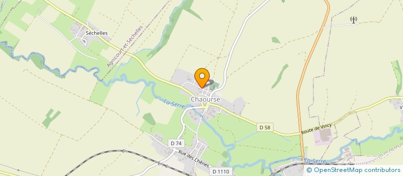 localisation de l'entreprise TRANSPORTS PIERRET à LISLET