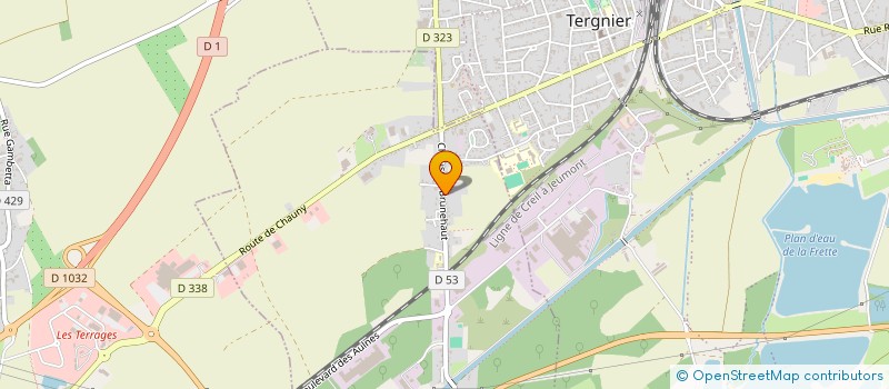 localisation de l'entreprise TRANSPORTS PIGEON  CONDREN