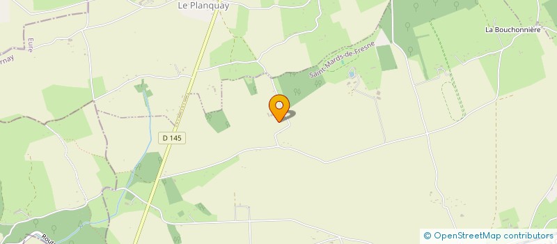 localisation de l'entreprise TRANSPORTS POUCET  ST MARDS DE FRESNE