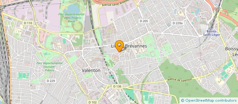 localisation de l'entreprise TRANSPORTS PRIVES à LIMEIL-BREVANNES