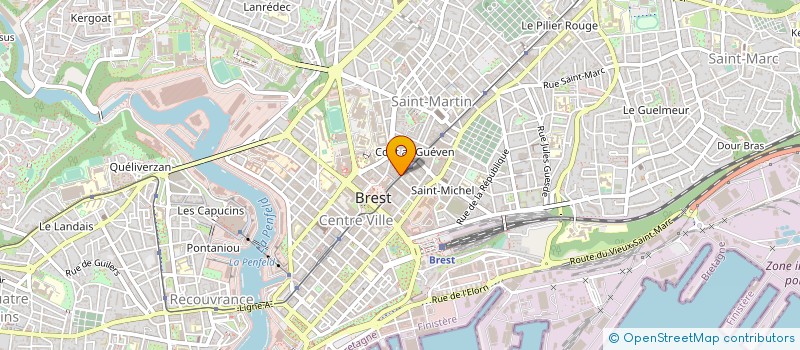 localisation de l'entreprise TRANSPORTS PUBLICS MAINTENANCE CONSULTAN  BREST