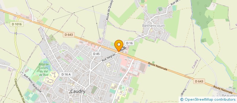 localisation de l'entreprise TRANSPORTS QUENNESON à INCHY
