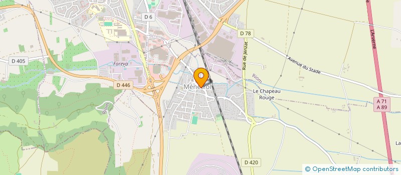 localisation de l'entreprise TRANSPORTS QUITTARD à MENETROL