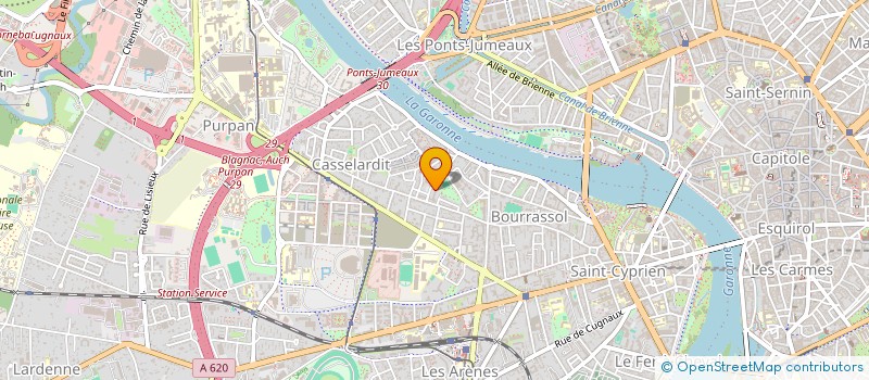 localisation de l'entreprise TRANSPORTS R23 à TOULOUSE