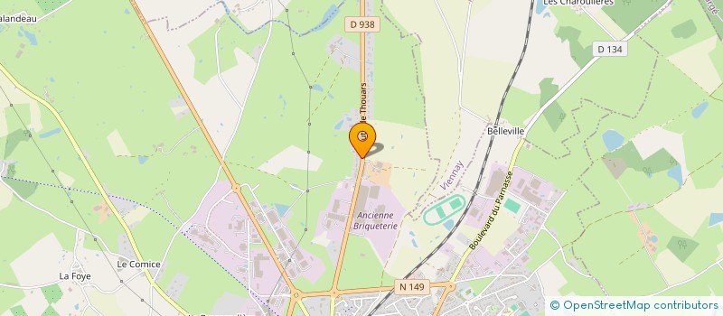 localisation de l'entreprise TRANSPORTS RAMBAUD ET CIE à CHATILLON-SUR-THOUET