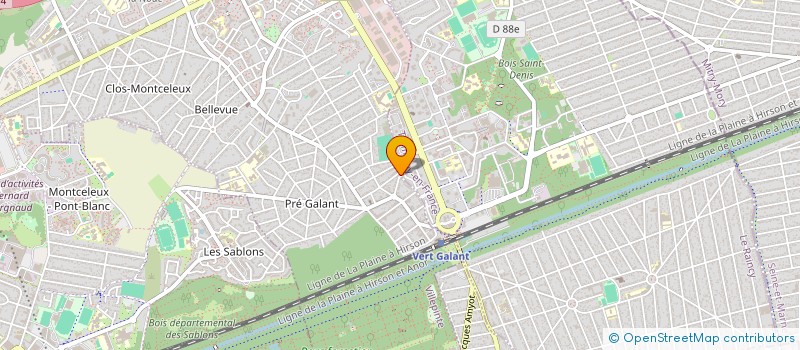 localisation de l'entreprise TRANSPORTS RAPIDES AUTOMOBILES à VILLEPINTE