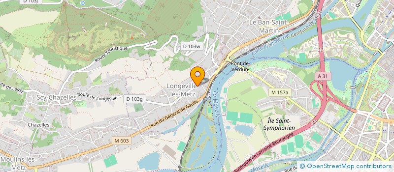 localisation de l'entreprise TRANSPORTS RAPIDES DE L EST à LONGEVILLE-LES-METZ