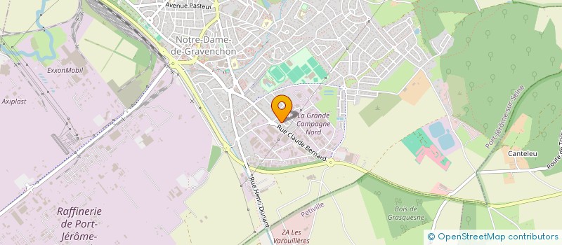 localisation de l'entreprise TRANSPORTS RAPIDES DE NORMANDIE  PORT-JEROME-SUR-SEINE