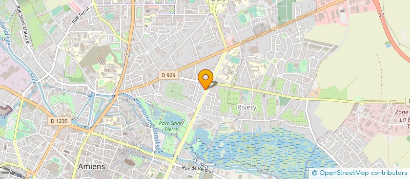 localisation de l'entreprise TRANSPORTS RAPIDES DUMANT ET MARTIN à AMIENS