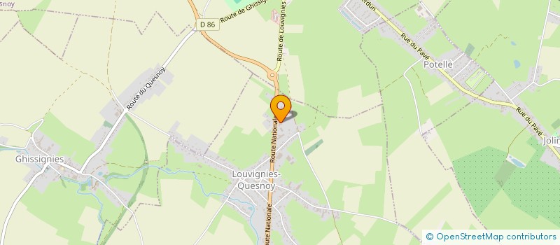 localisation de l'entreprise TRANSPORTS RAPIDES NORD PARIS à LOUVIGNIES-QUESNOY