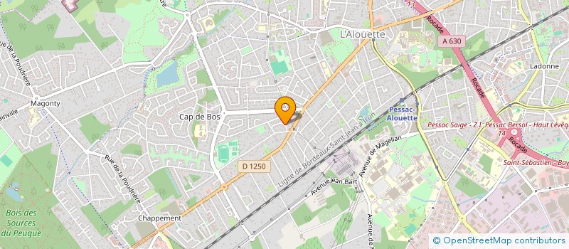 localisation de l'entreprise TRANSPORTS RAPIDES PESSACAIS à PESSAC