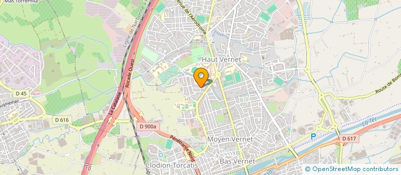 localisation de l'entreprise TRANSPORTS RAPIDES ROUSSILLONNAIS  PERPIGNAN