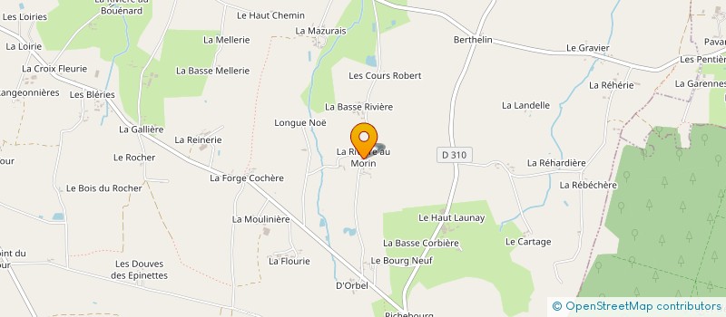 localisation de l'entreprise TRANSPORTS RATIVEL SARL à RETIERS
