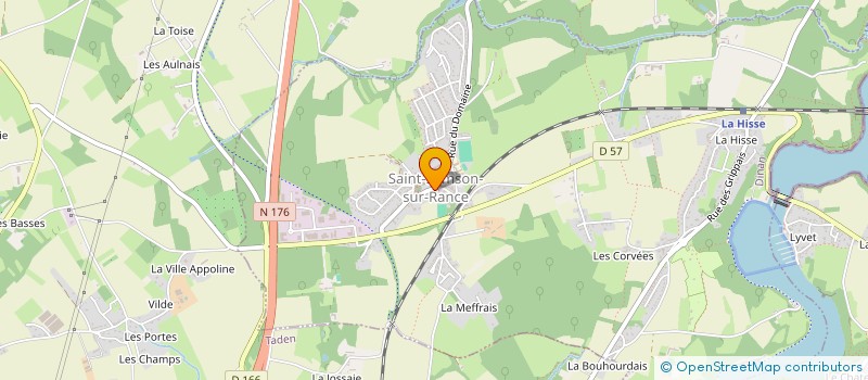 localisation de l'entreprise TRANSPORTS RAULT GERARD à SAINT-SAMSON-SUR-RANCE