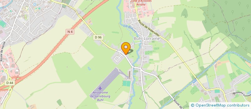 localisation de l'entreprise TRANSPORTS RAVOT à BUHL-LORRAINE