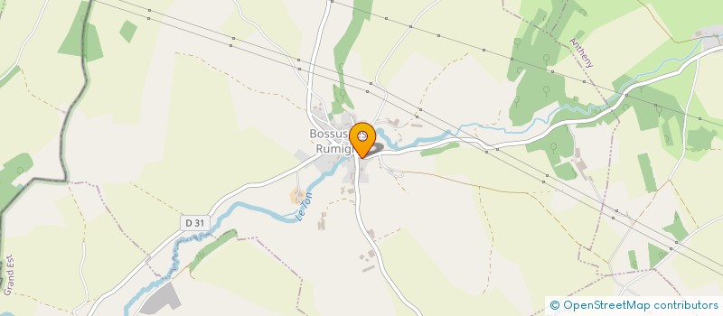 localisation de l'entreprise TRANSPORTS REGNIER ANDRE à BOSSUS-LES-RUMIGNY