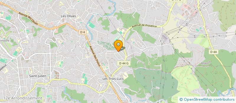 localisation de l'entreprise TRANSPORTS REI  MARSEILLE