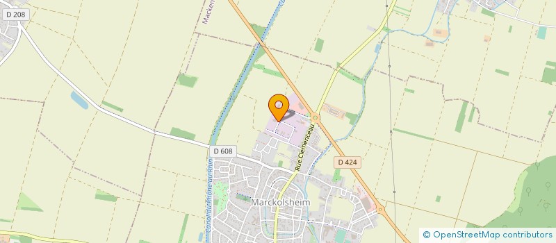 localisation de l'entreprise TRANSPORTS REMOND à MARCKOLSHEIM