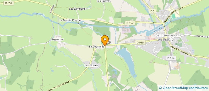 localisation de l'entreprise TRANSPORTS RENAULT & FILS à DARVOY