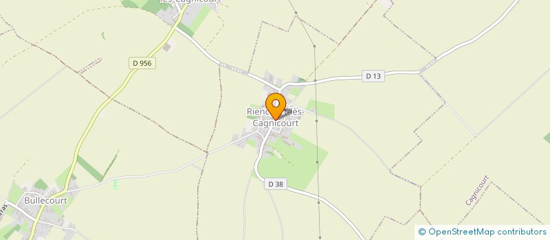 localisation de l'entreprise TRANSPORTS RETAUX à RIENCOURT-LES-CAGNICOURT