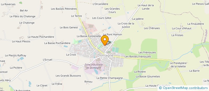 localisation de l'entreprise TRANSPORTS RETEUX à DOMAGNE