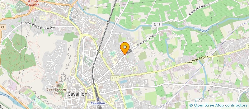 localisation de l'entreprise TRANSPORTS RHAZALI à CAVAILLON